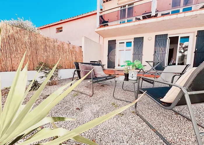 Avec Jardin Privatif A 300m De La *2* * Canet-en-Roussillon